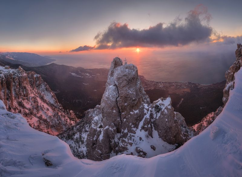 крым, ай-петри Ледяный Скалы фото превью