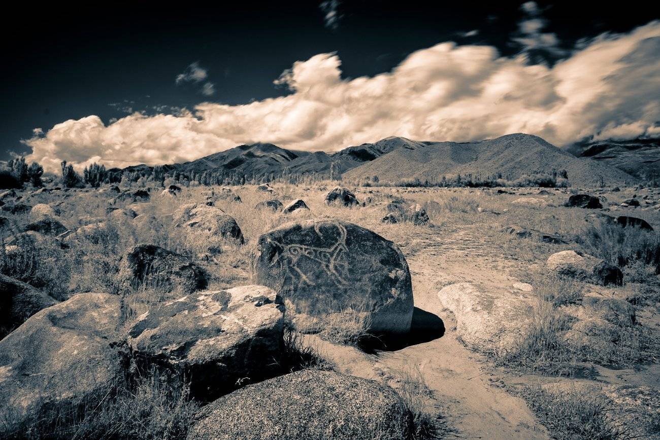 киргизия, чолпон-ата, иссык-куль, петроглифы,, Григорий Беденко