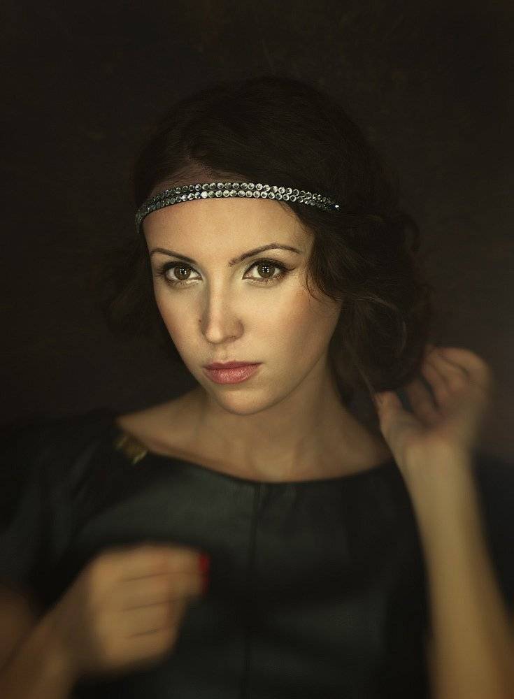 портрет,ольга,студия, Sergey Kalabushkin