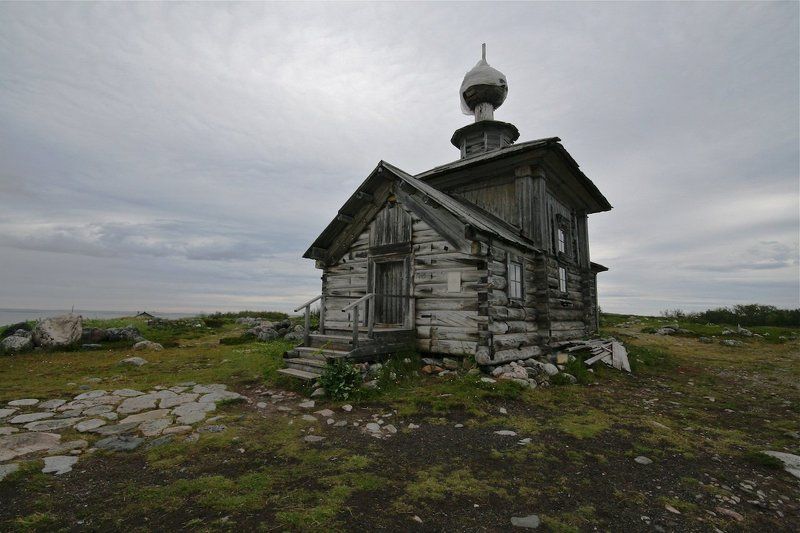 соловки , монастырь, заяцкий остров, церковь Андреевская церковь на Большом Заяцком острове фото превью