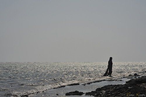 Тетенька и море