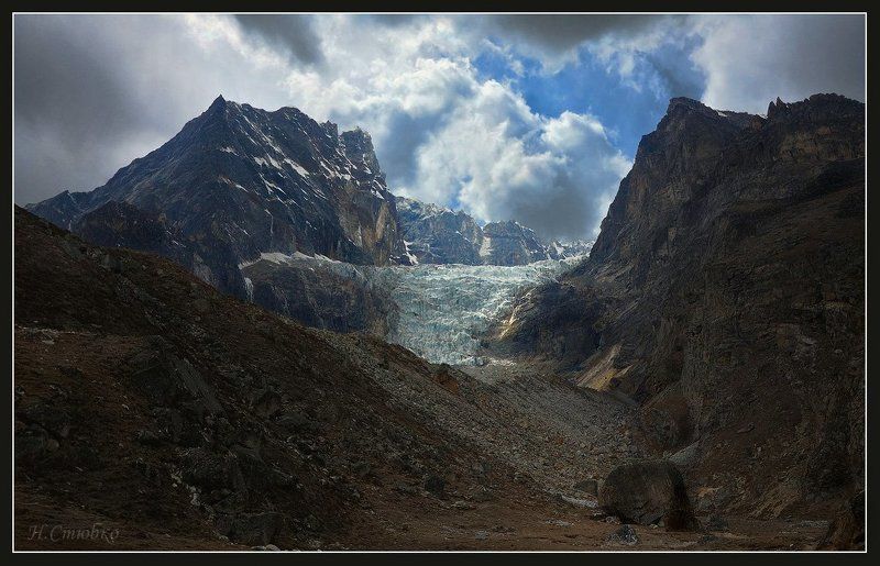 непал, горы, ледник, лобуче Путь в Мордор фото превью