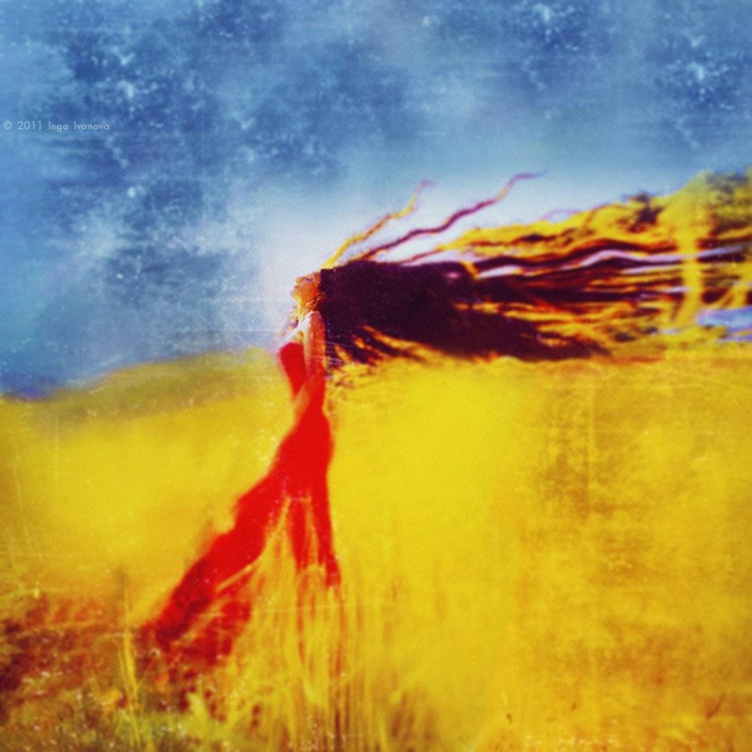 girl,emotive,nature,sun,yellow,autumn,dress, Inga Ivanova