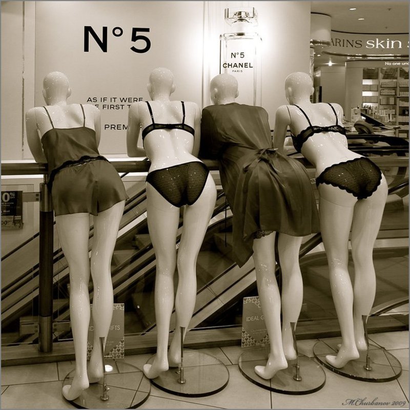 лондон, магазин, манекены *** фото превью