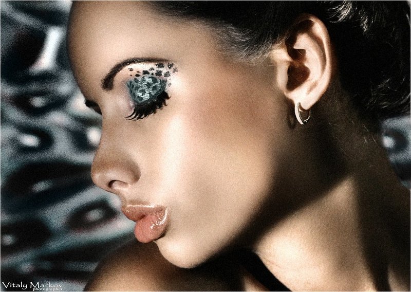 арт, бьюти, гламур, портрет В ожидании ночи фото превью