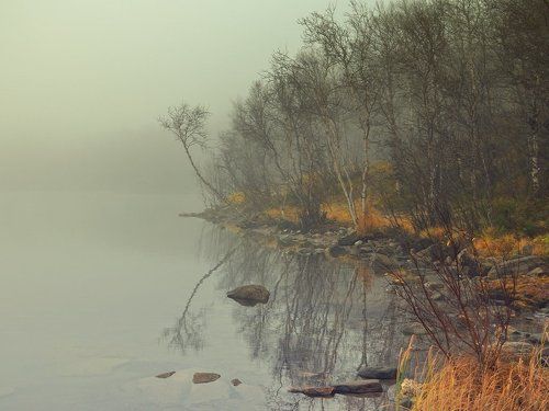 Озерное осеннее