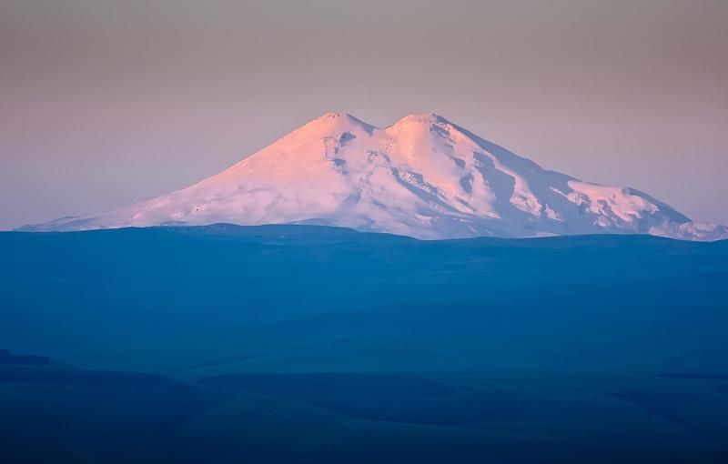 эльбрус, пейзаж, кисловодск виды на Эльбрус (2006-2008г) фото превью