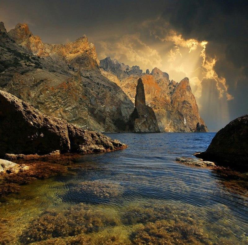 Крым, море, небо, Карадаг,  Крым. Карадаг. фото превью