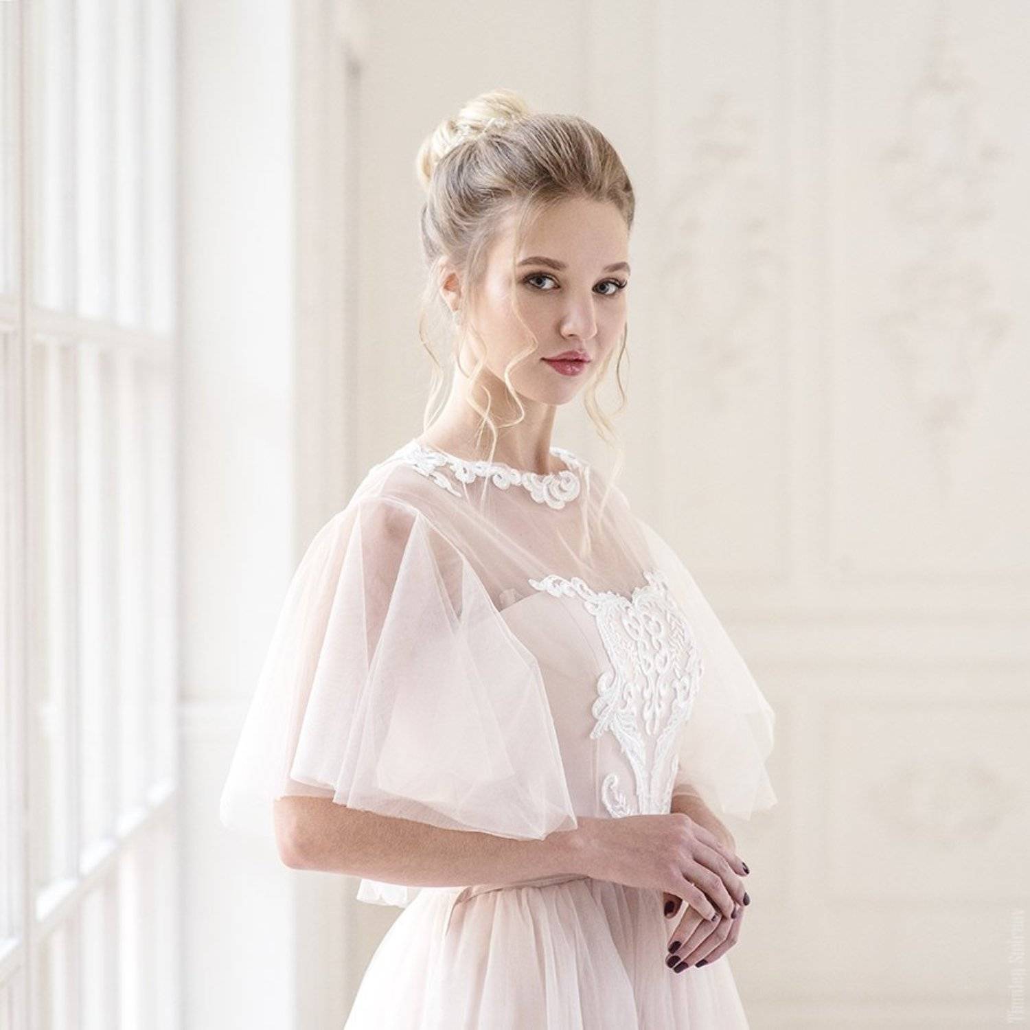 девушка, невеста, окно, зал, bride, милая, cute, Тимофей Смирнов