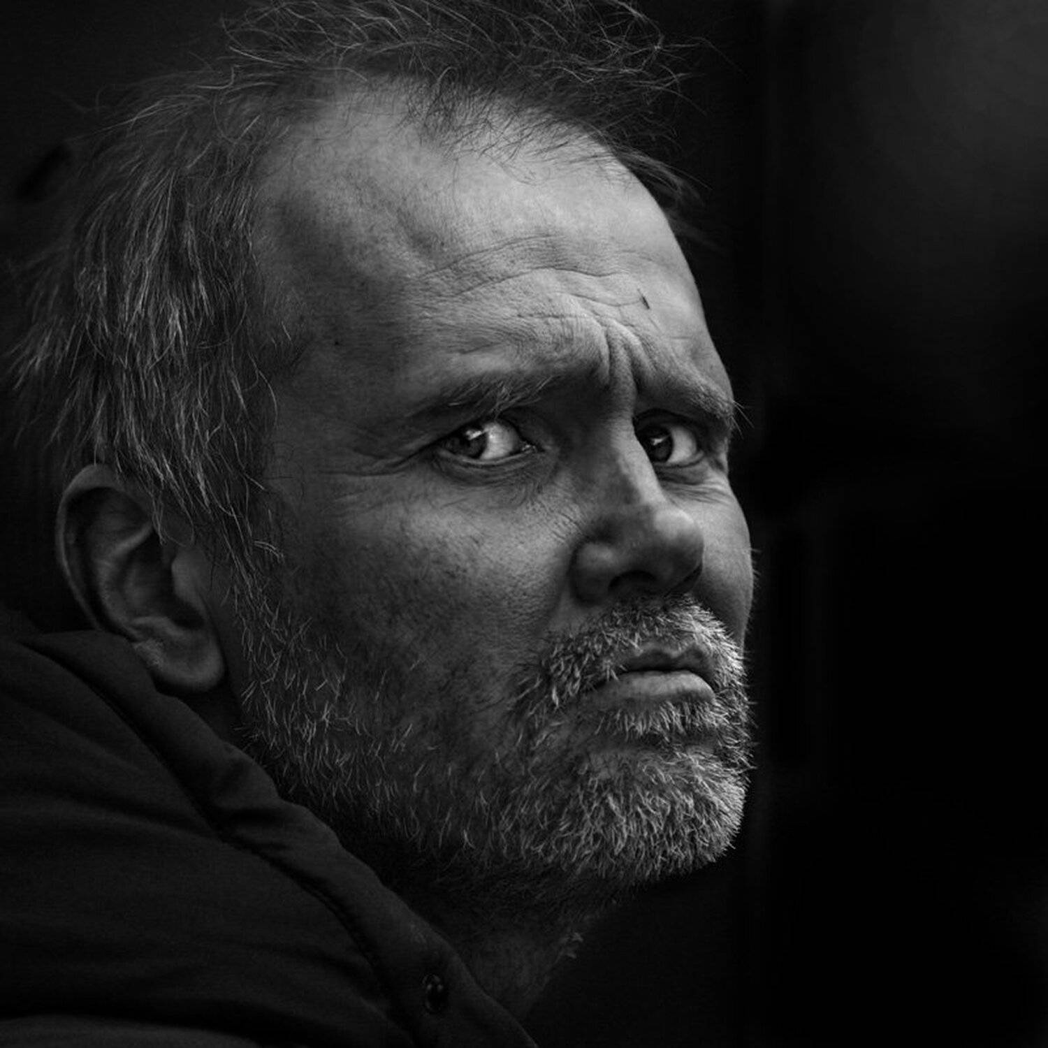 портрет,черно белое,лица народного,юрец,юрий калинин, Юрий Калинин