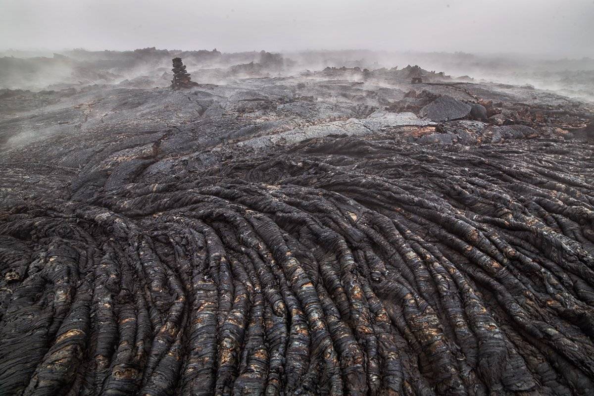 камчатка,россия,вулкан,лава,пейзаж,туман,природа, Elena Pakhalyuk