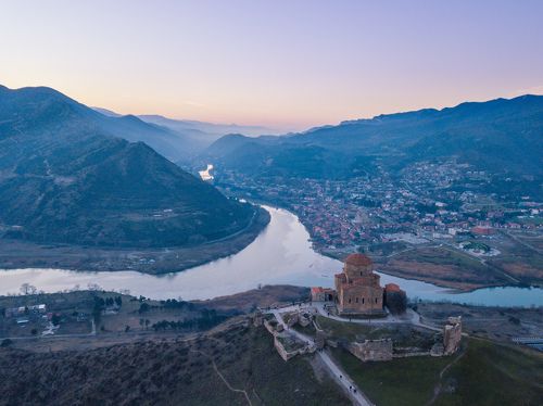 Jvari monastery in Georgia