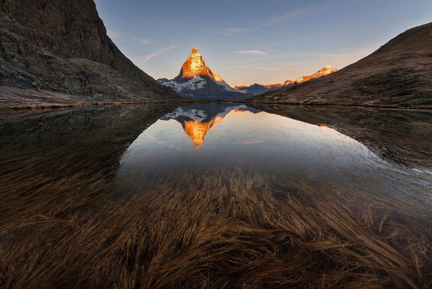 mountains, matterhorn, swiss, sunrise, landscape, nature, travel, autumn, peak, Lazar Ioan Ovidiu