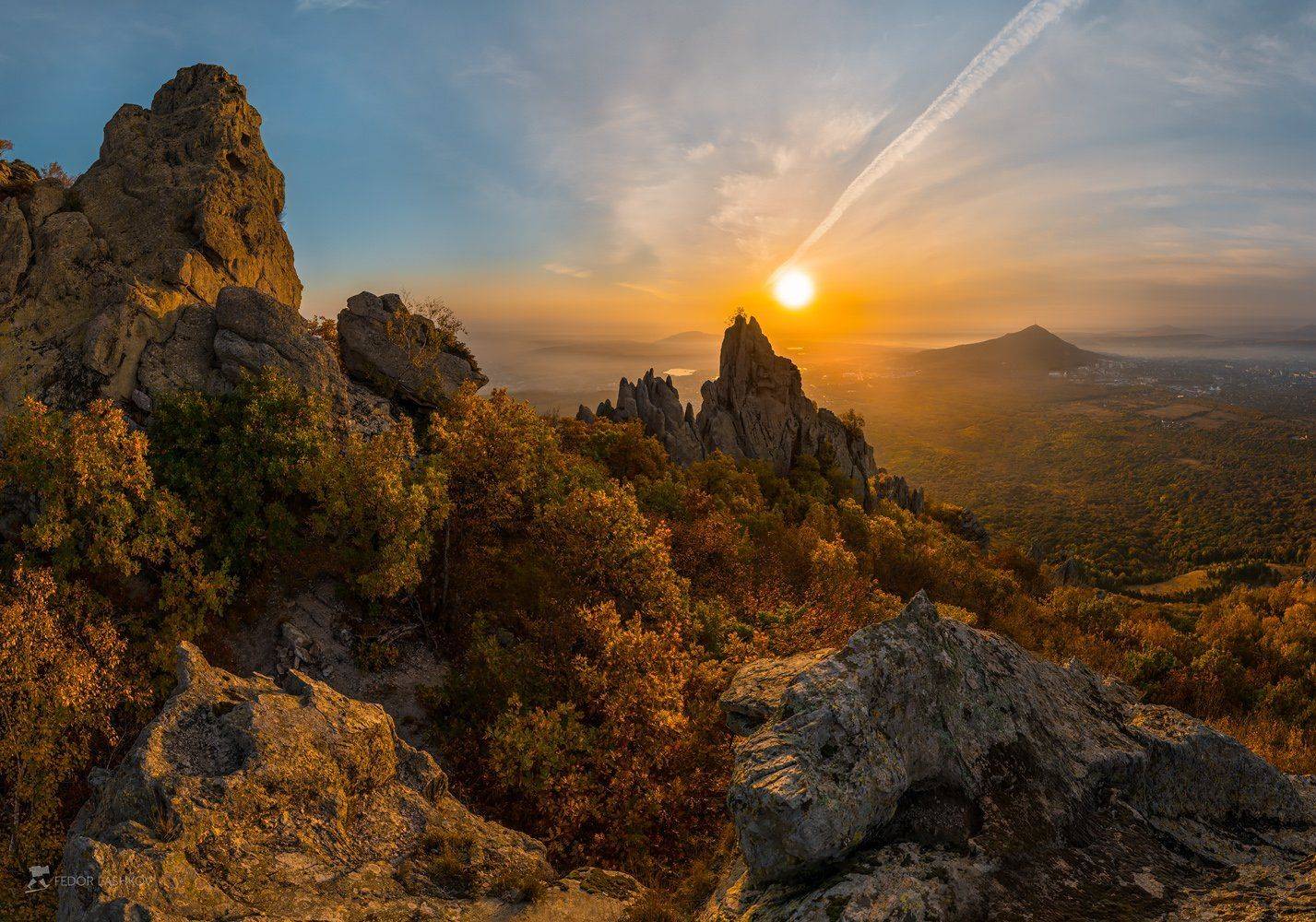 ставропольский край, фотоальбом, ставрополье, бештау, гора, скалы, камни, осень, деревья, дерево, дуб, лес, рассвет, небо, кавминводы, pentax645z, pentaxrussia, pentax, козьи, машук, пятигорск,, Лашков Фёдор
