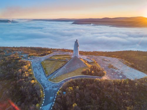 Alyosha monument in Murmansk