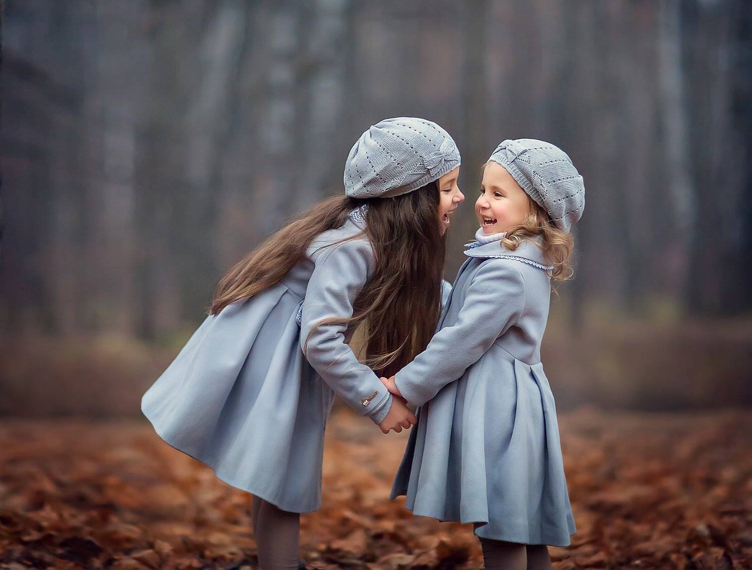 сестры девочки радость осень ноябрь, Екатерина Белоножкина