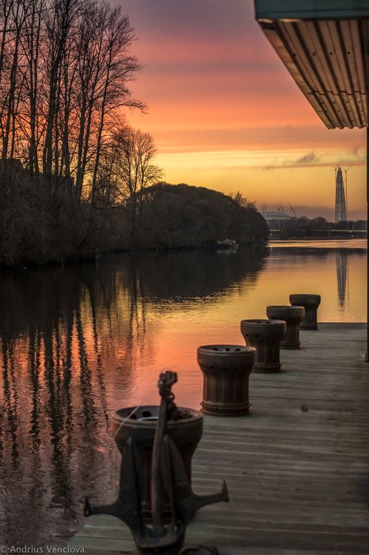 Zhdanovka River Sunset фото превью
