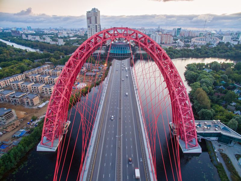 живописный, москва Zhivopisniy bridge in Moscow фото превью