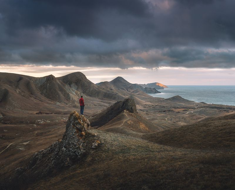 крым, коктебель Холмы Волошина фото превью
