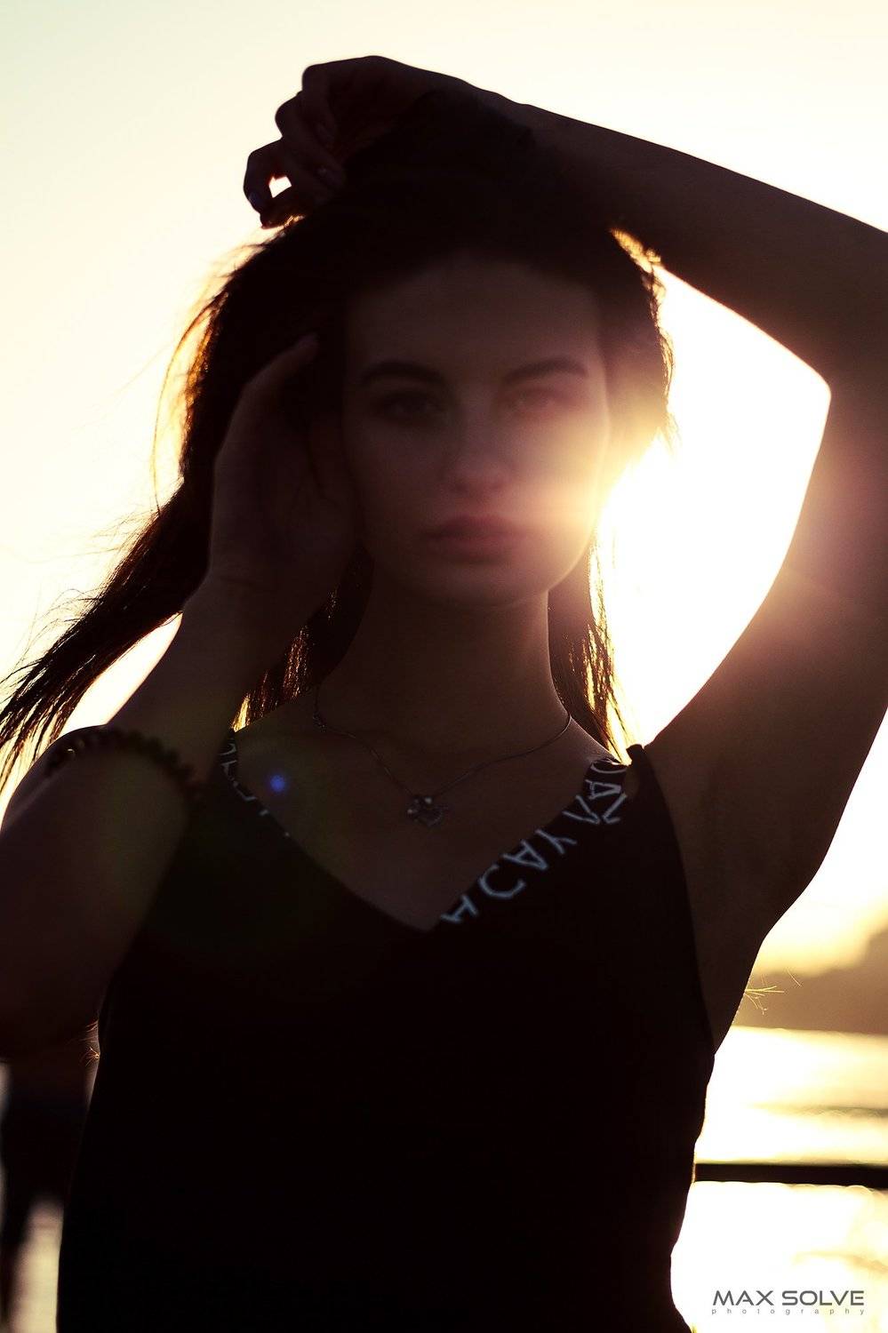 glamour, fashion, portrait, outdoor, summer, sun, sunset, sunlight, brunette, female, girls, girl, sexy, beauty, models, , Max Solve