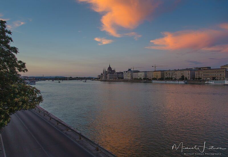Blue Danube. Evening
