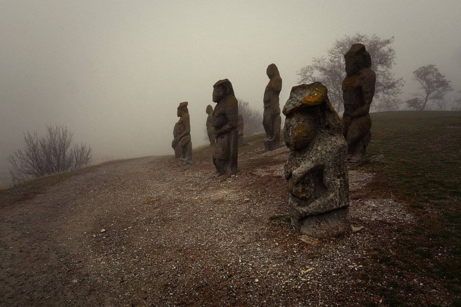 гора,осень,изюм, бабы, Петриченко Валерий