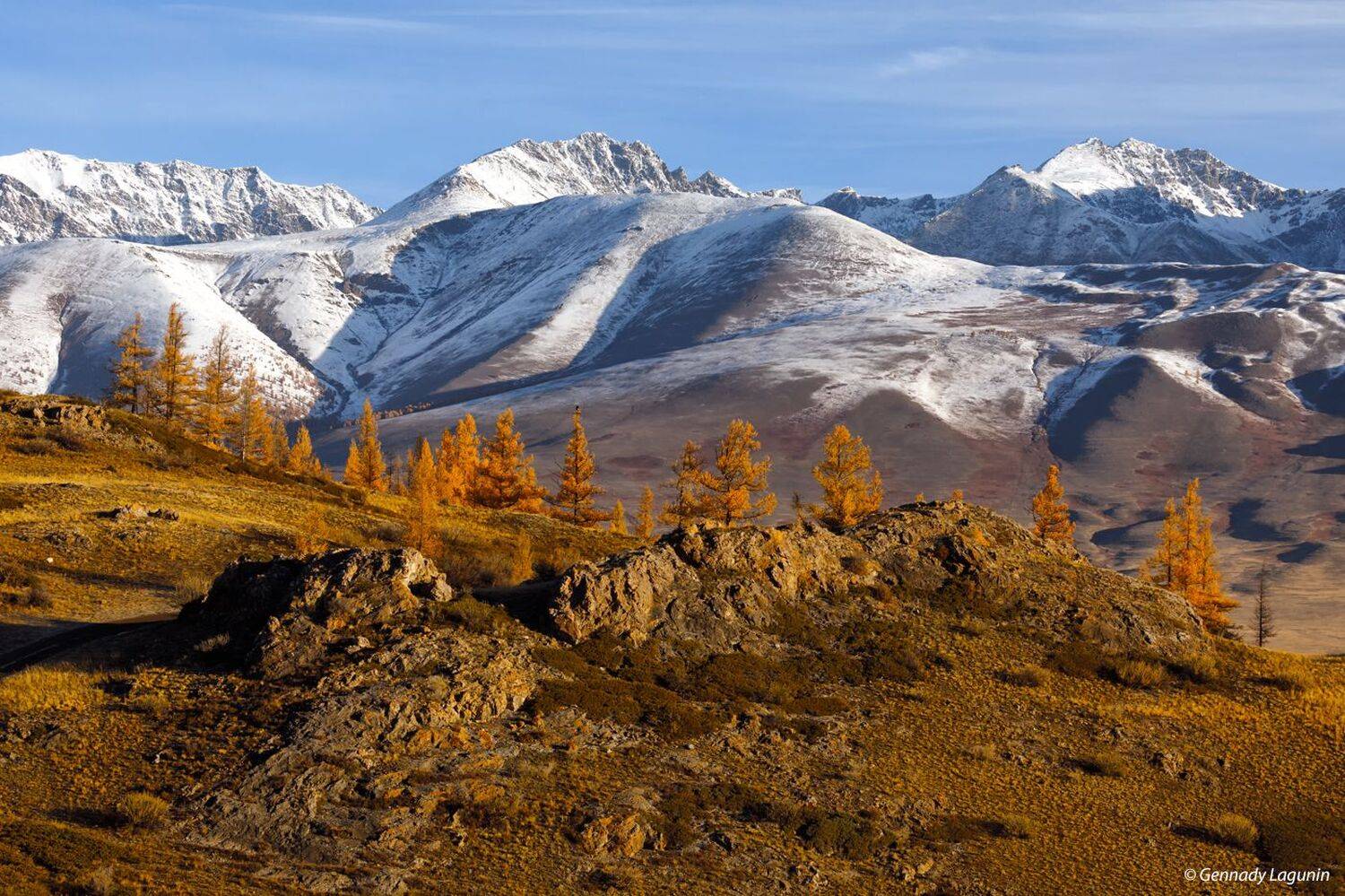 алтай, altai, осень, autumn, горы, mountains, Геннадий Лагунин