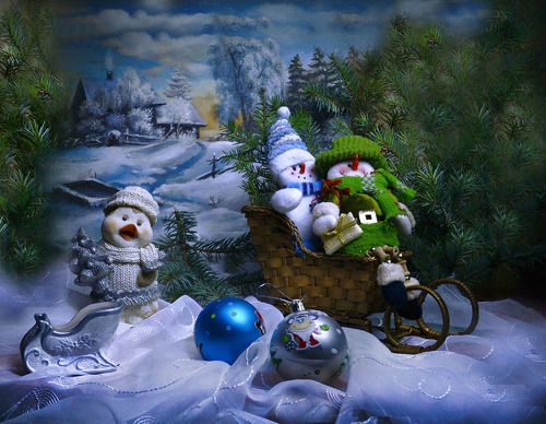 Зимние забавы...