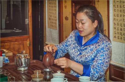 Про искусство чайной церемонии.