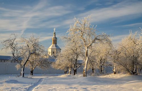 Морозный день