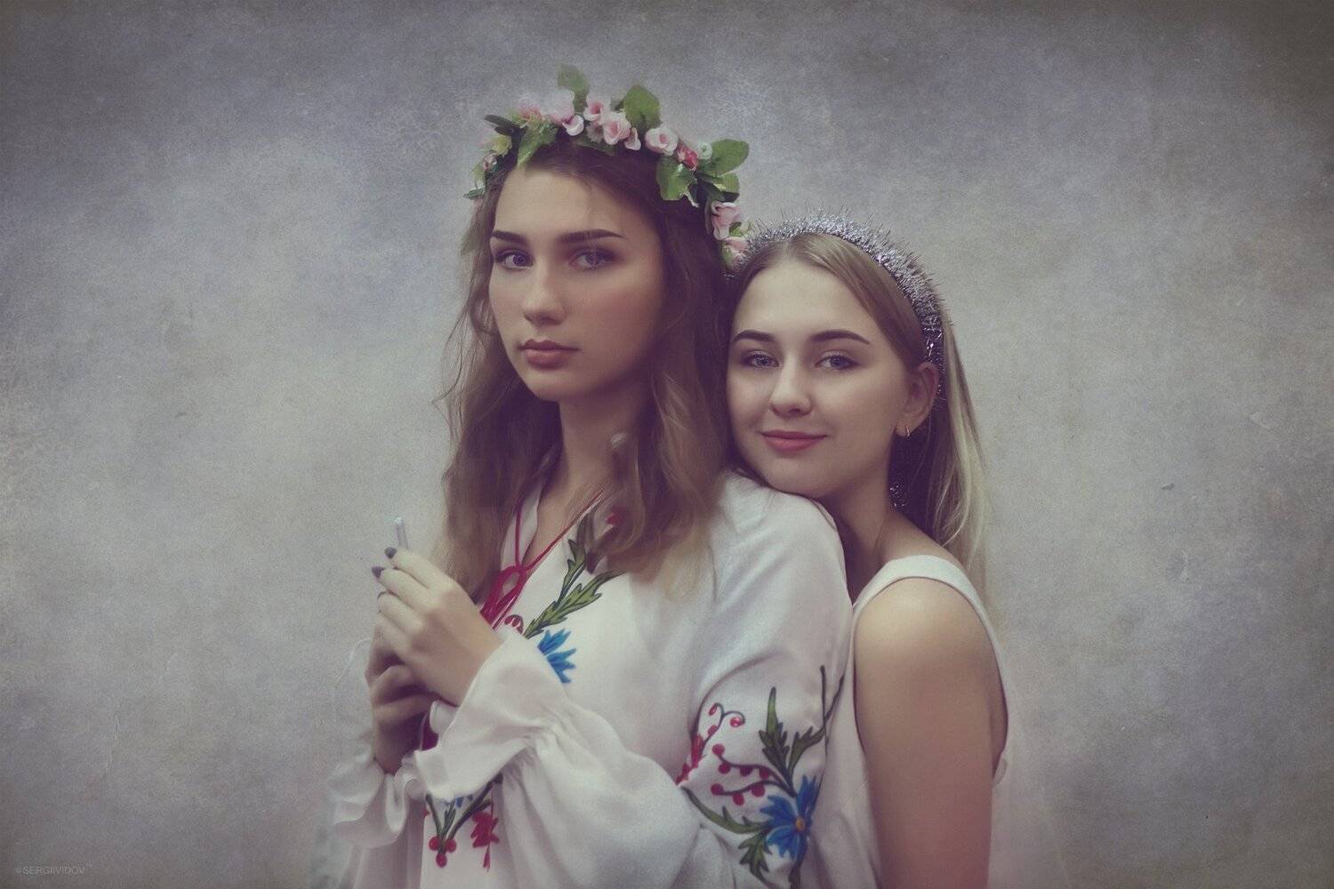 девушка, портрет, блондинка, Sergii Vidov