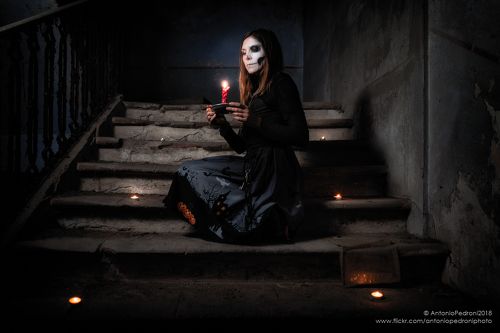 the night is dark