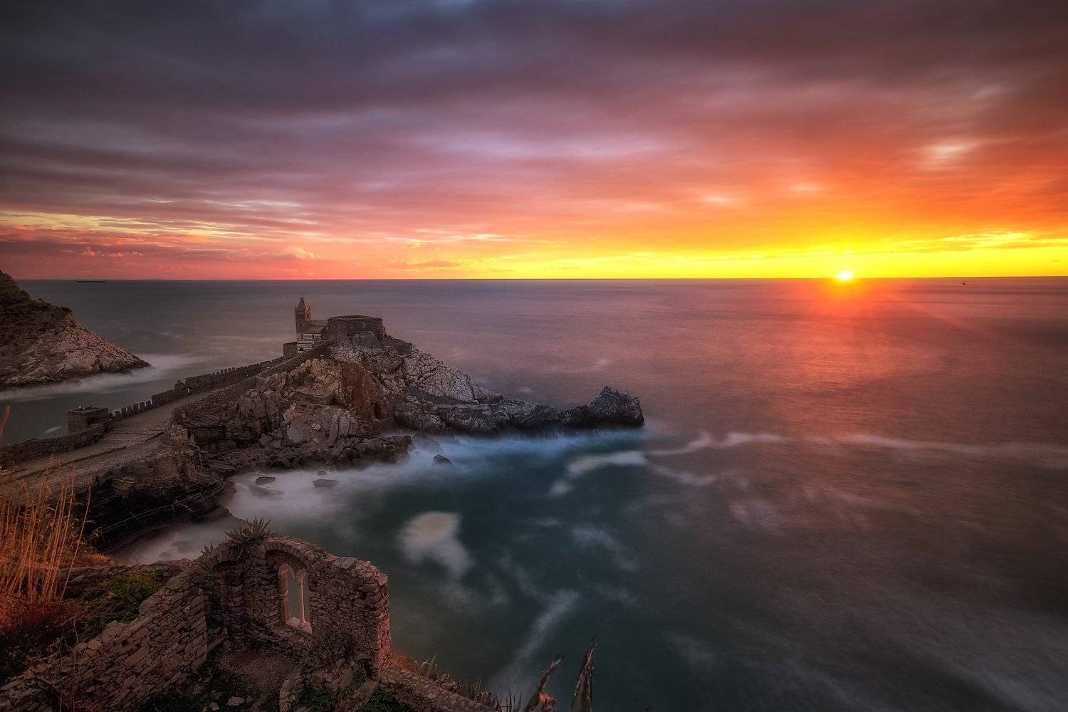 landscape   sea   sunset, Silvano Sil Passalacqua