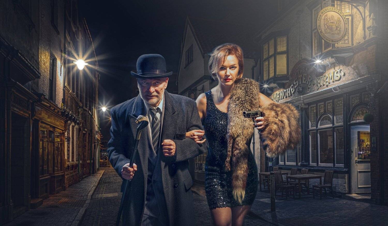 коллаж, двое, ночь, прогулка, rekhov, Сергей Рехов