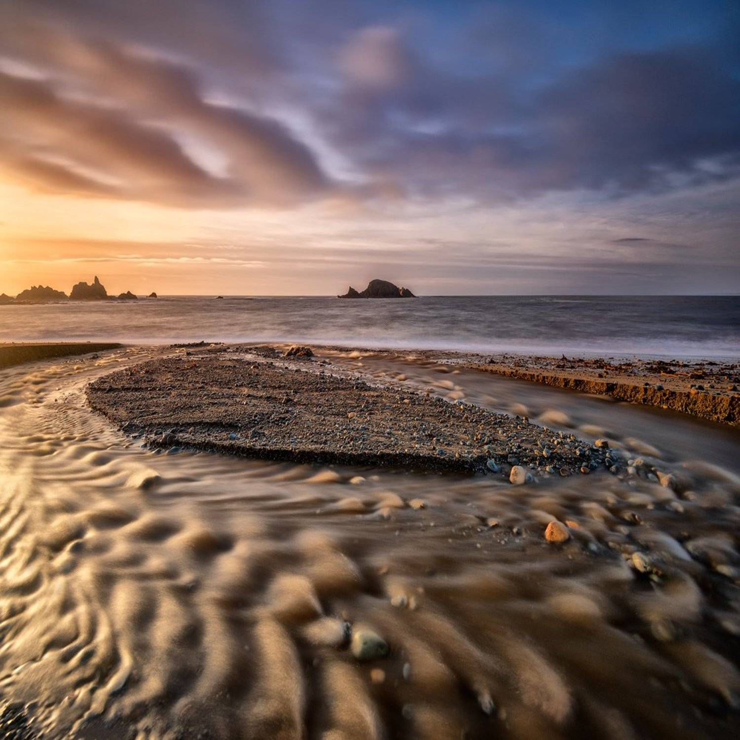 ireland, copper coast, copper, coast, atlantic, ocean, waterford, tramore, beach, sea, water, sky, sunset, sunrise, Grzegorz Kaczmarek