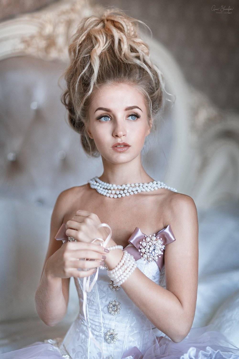 портрет красота девушка арт, Анна Шувалова