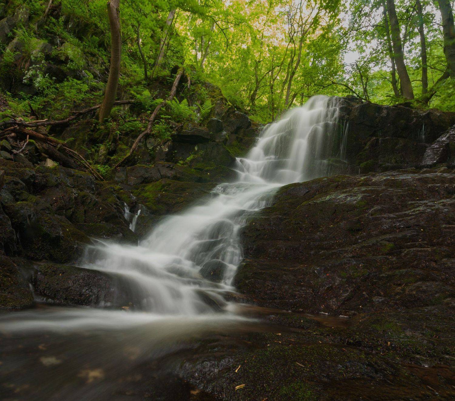 водопад, вода,  water, waterfall, landscape, nature, forest, nikon , Иван Димитров