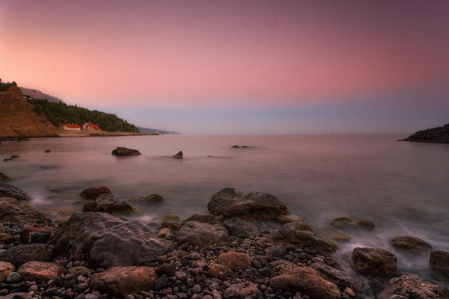 море, утро, рассвет, Виктор Климкин