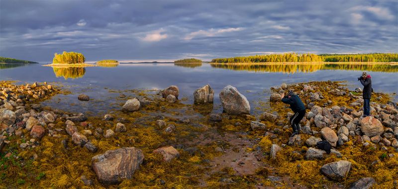 природа, пейзаж, кавказ, горы, весна, вечер, панорама, закат, солнце, небо, облака, свет. море Снимаю как снимают фото превью
