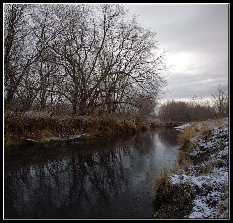 Первый снег фото превью