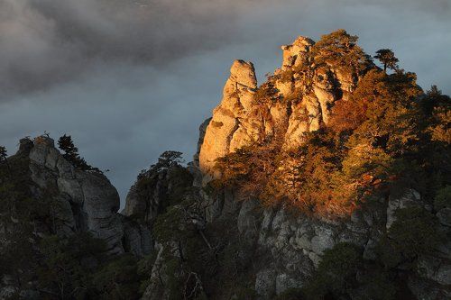 Утро в горах