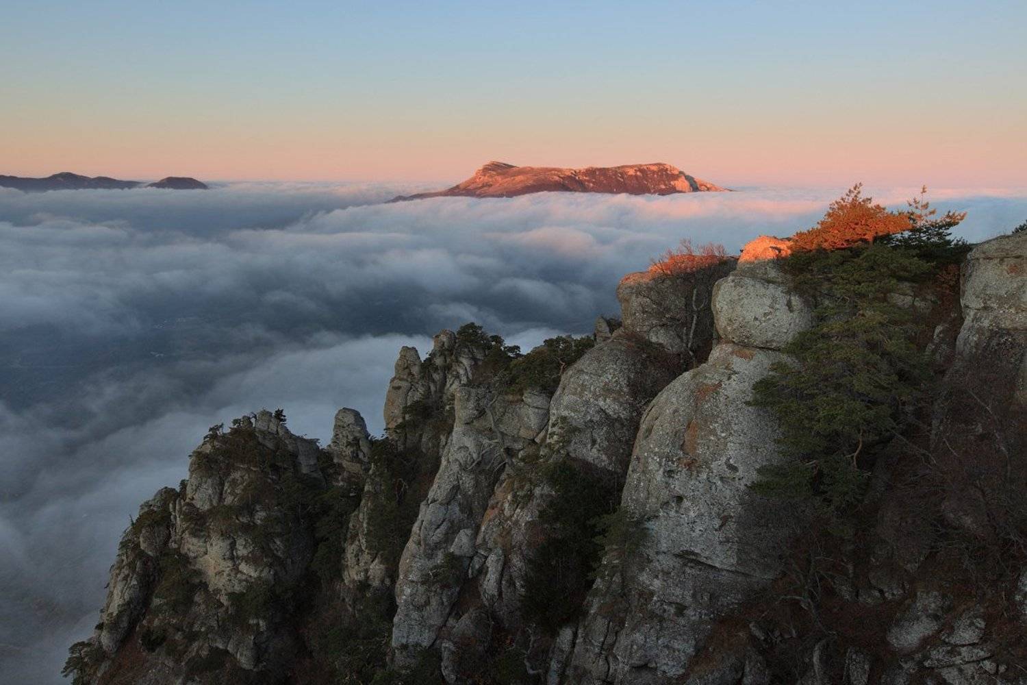 крым, димерджи, рассвет, Михаил Псарёв