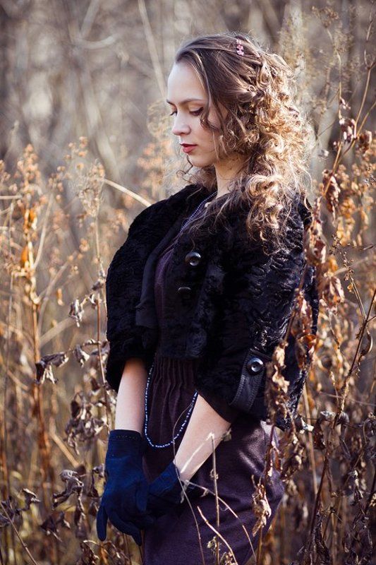 портрет, осень *** фото превью