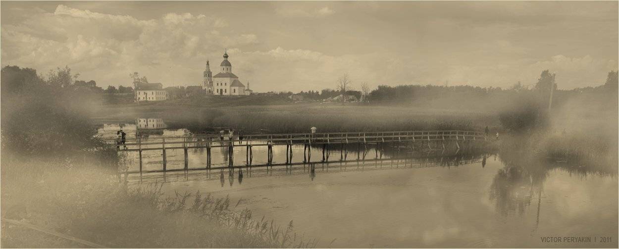 суздаль, река, каменка, Виктор Перякин