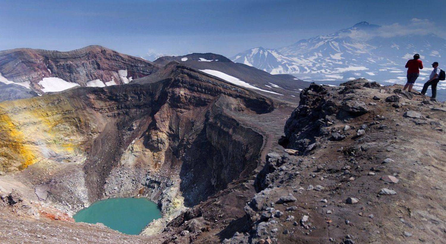 камчатка, вулкан, горелый, мутновский, озеро, лето, извержение, Денис Будьков