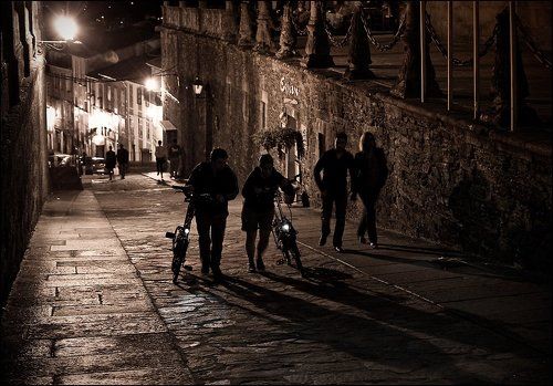 тихий вечер в Сантьяго