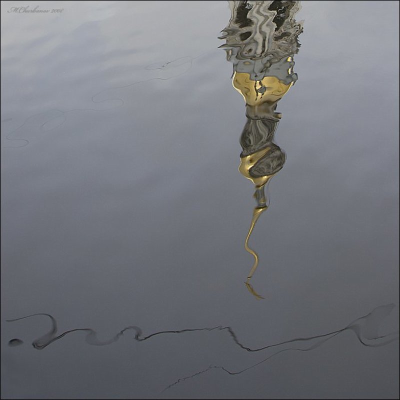 крюков канал, отражение, колокольня *** фото превью