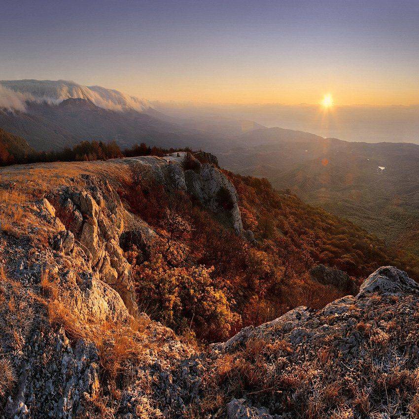 крым, ск.чегум-али, рассвет, Виталий Башкатов