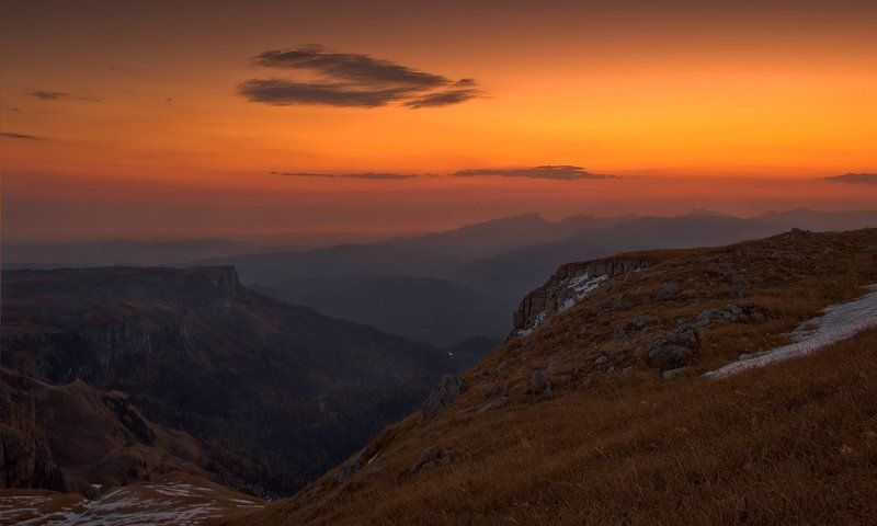 горы, кавказ, лаго-наки осень оштен УТРОМ РАНО НА РАССВЕТЕ - ПОЕЗД РЕЛЬСЫ ПОТЕРЯЕТ ИЛИ СКАЗКА ПРО БЕЛОГО КРОЛИКА фото превью