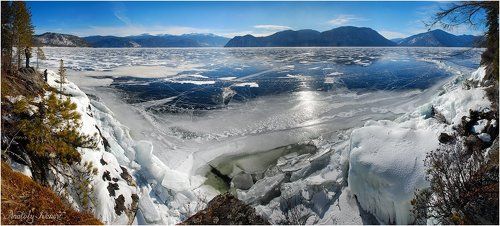 Поющие льды Телецкого озера